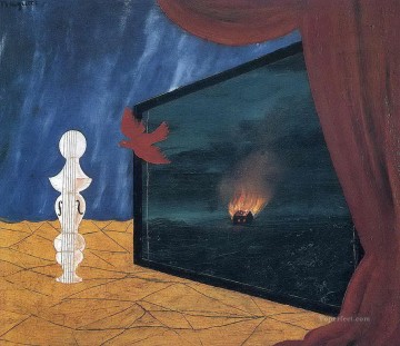 nocturne 1925 Surrealist Oil Paintings